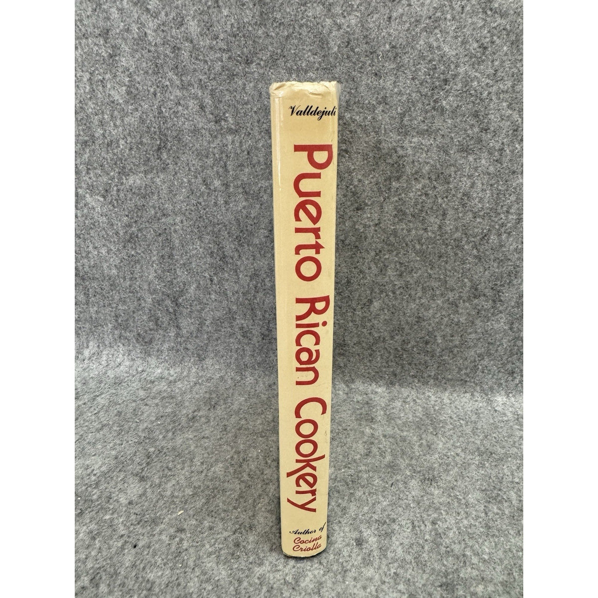 Puerto Rican Cookery 1975 HC/DJ Carmen Aboy Valldejuli 1st Ed
