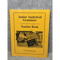 Junior Analytical Grammar Teacher Book by R. Robin Finley (1996, Trade...
