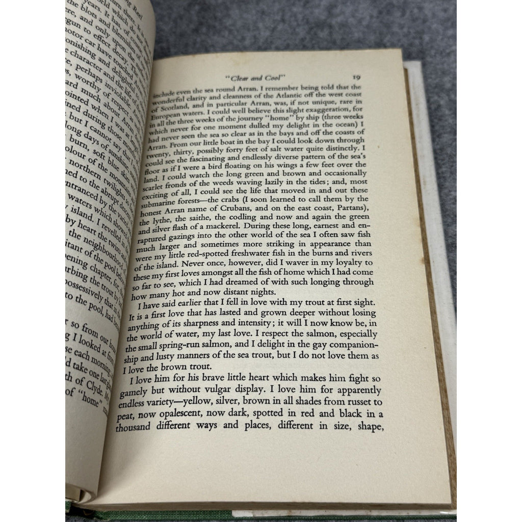 1953 A Singing Reel Moray McLaren 1st Ed Signed Bernard Venables Fishing