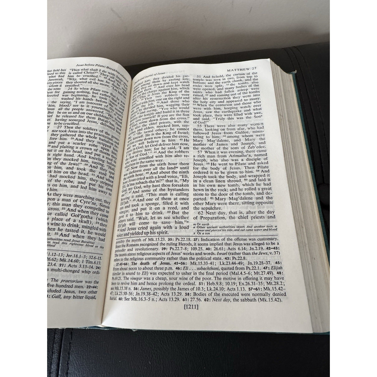 Oxford Annotated Bible Apocrypha RSV 1965 College Ed Hardcover