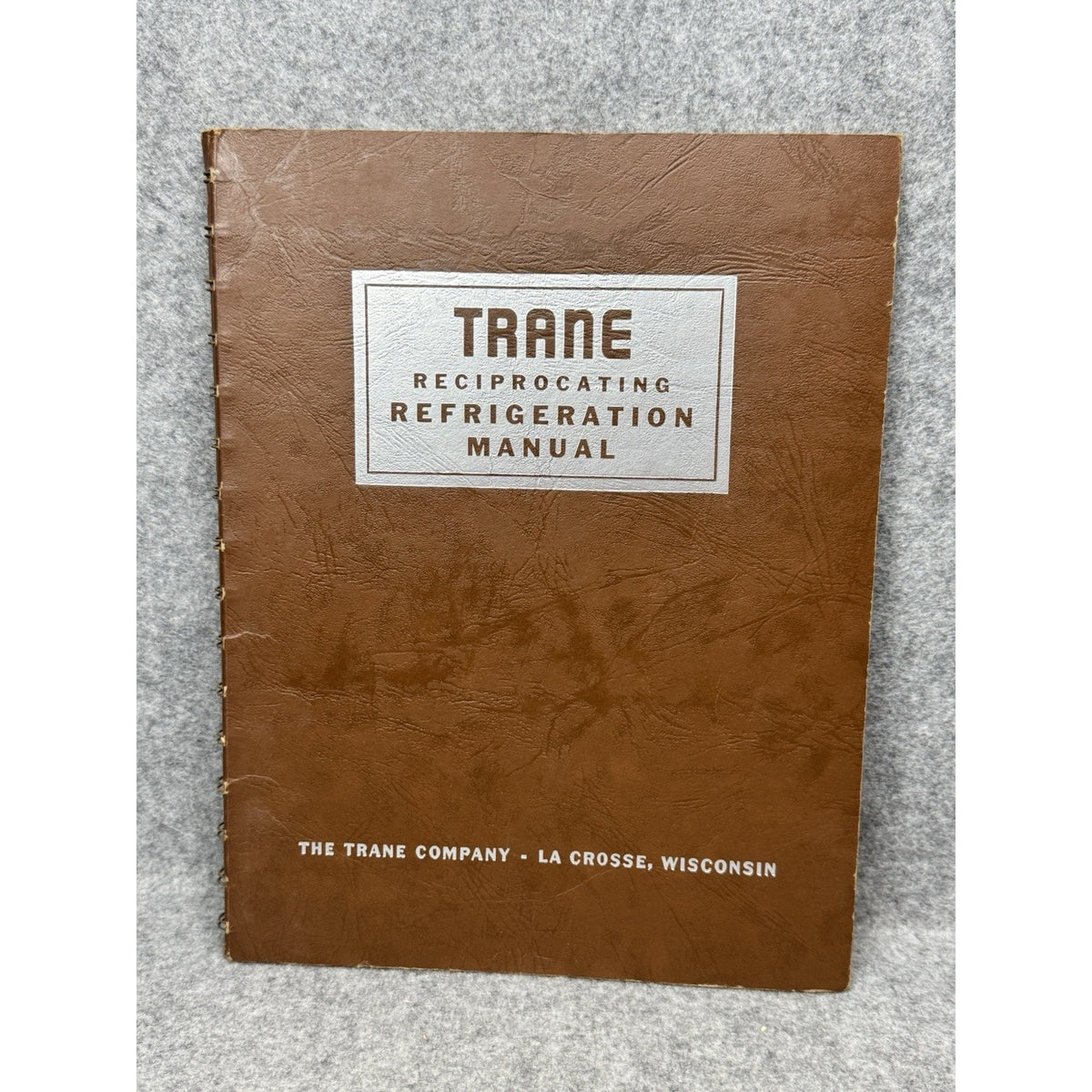 1962 Trane Reciprocating Refrigeration Manual HVAC Air Conditioning Vintage