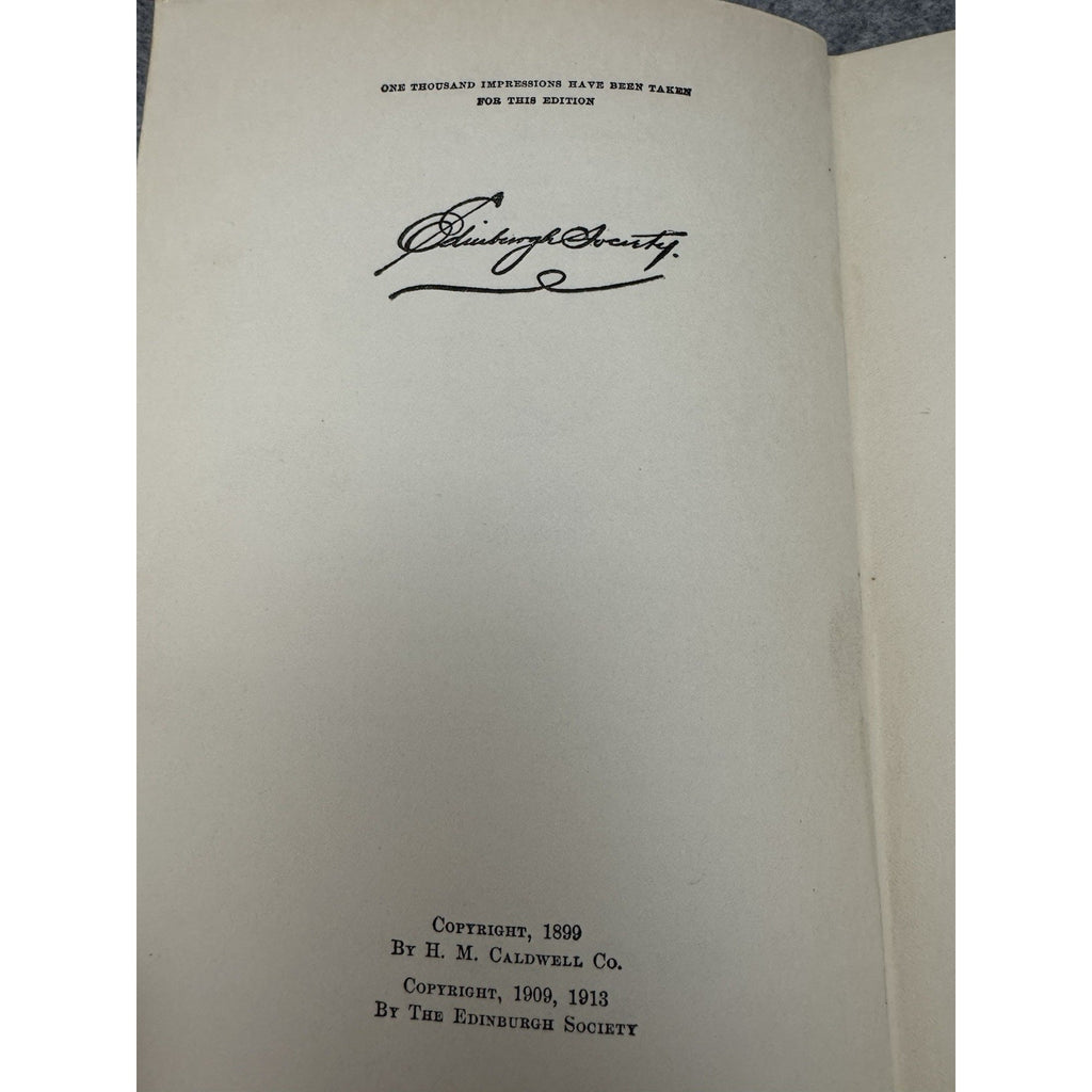Letters of Marque Rudyard Kipling 1913 Edinburgh de Luxe HC Illustrated