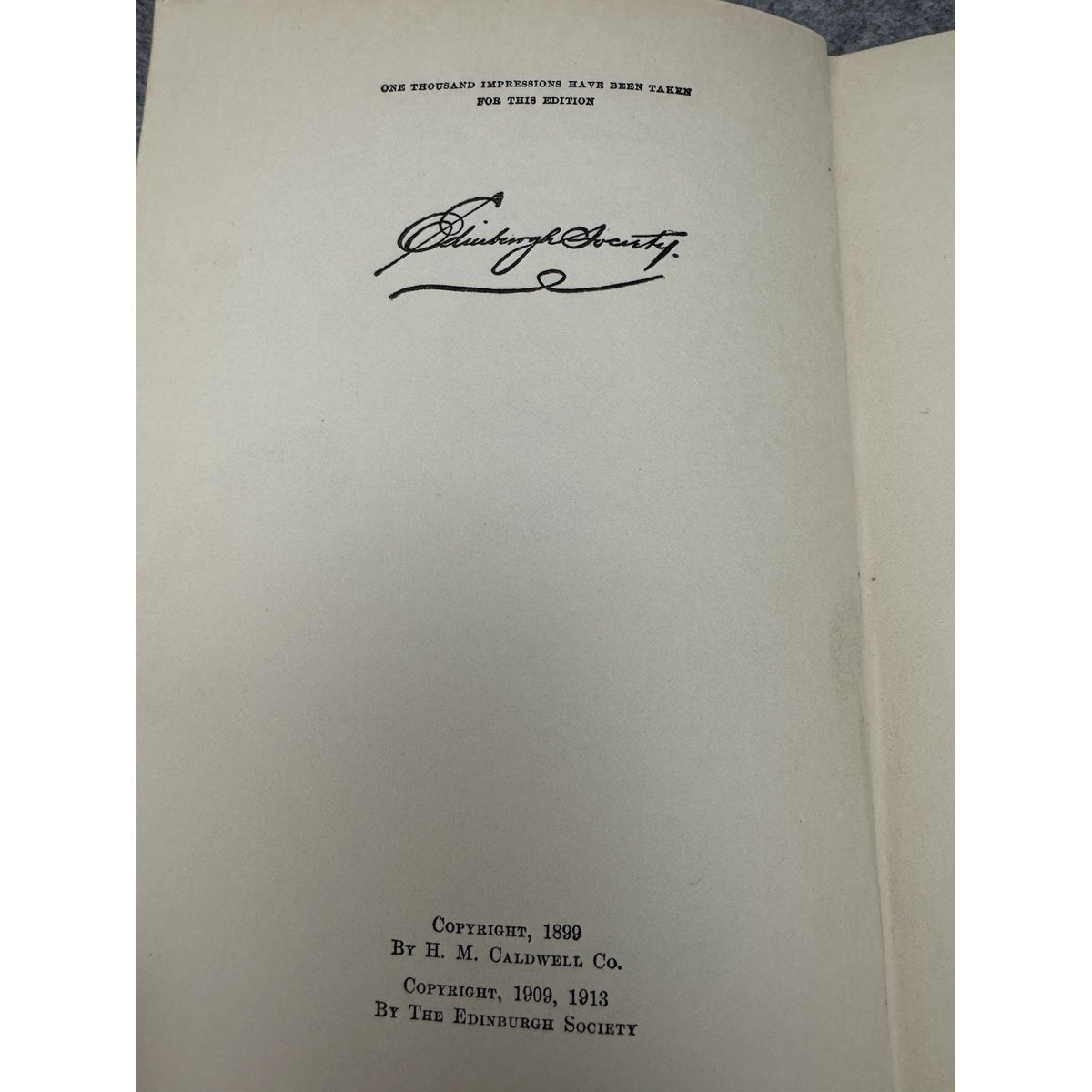 Letters of Marque Rudyard Kipling 1913 Edinburgh de Luxe HC Illustrated