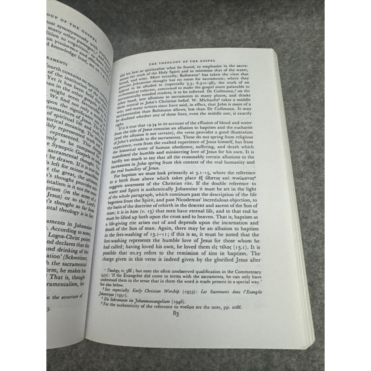 Gospel According to St John, the Paperback by Barrett (2009, Trade Paperback)
