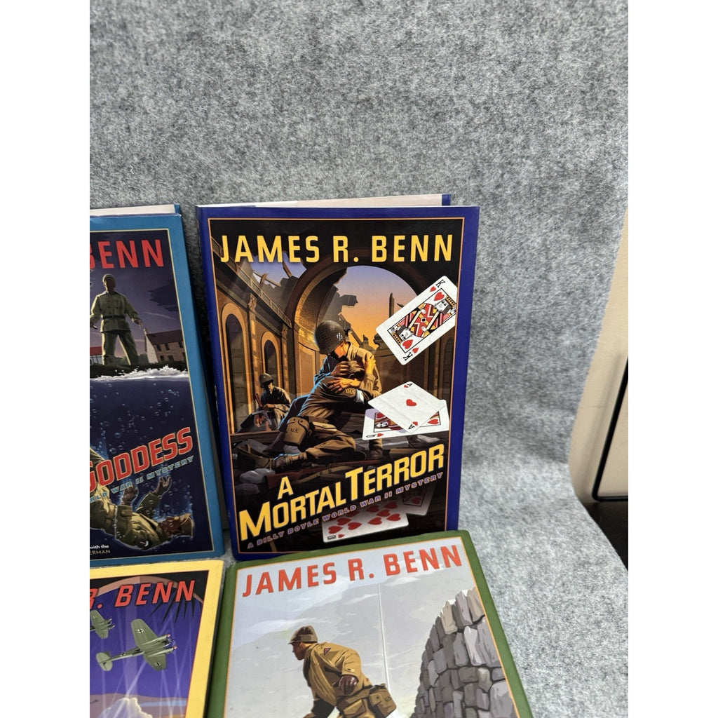 James R Benn Billy Boyle WWII Mystery HC Lot 6 Books DJ