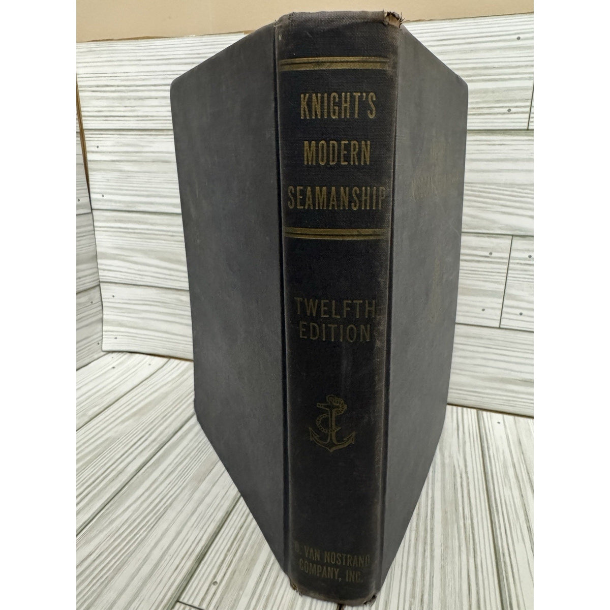 Knight’s Modern Seamanship 1953 12th Ed 1st Printing HC Naval US Navy