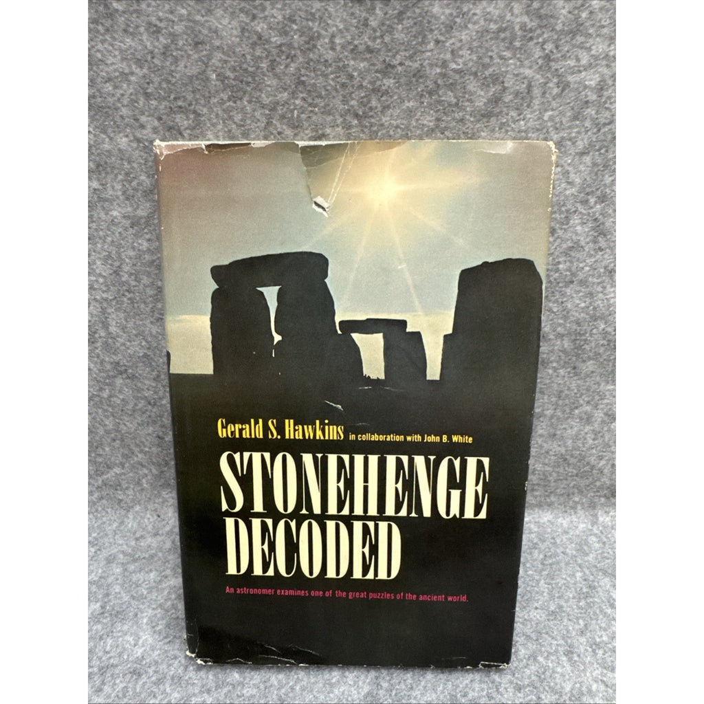 STONEHENGE DECODED Gerald Hawkins Vintage 1965 HB DJ