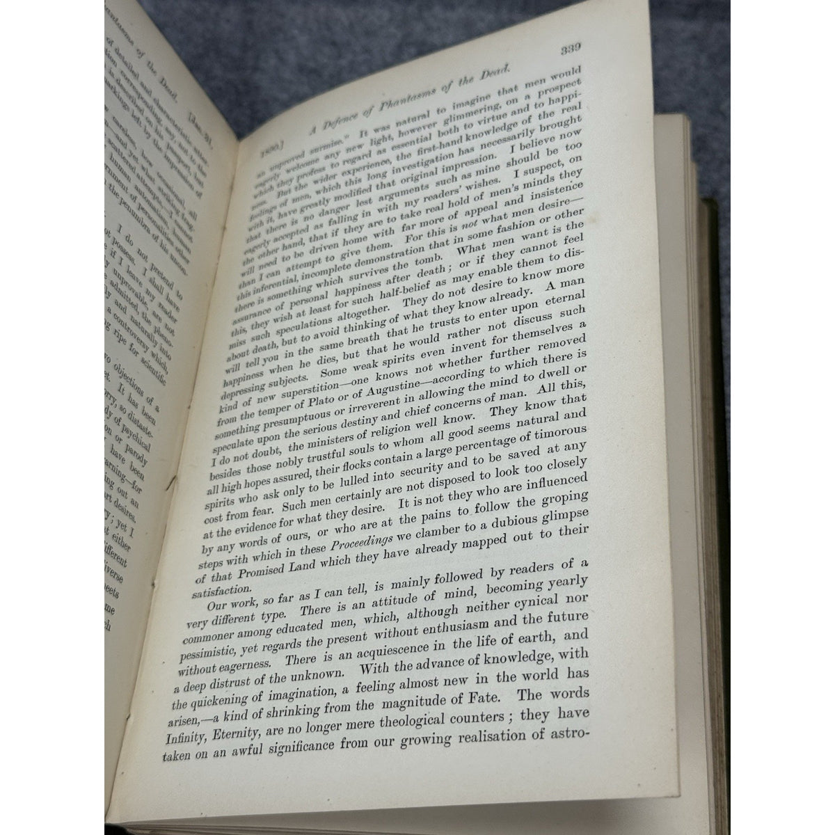 Rare Society for Psychical Research Vol VI Occult Paranormal Studies 1890