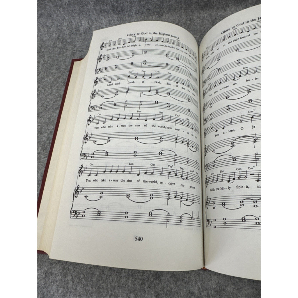 Book of Worship for United States Forces 1974 US Gov Hymnal HC