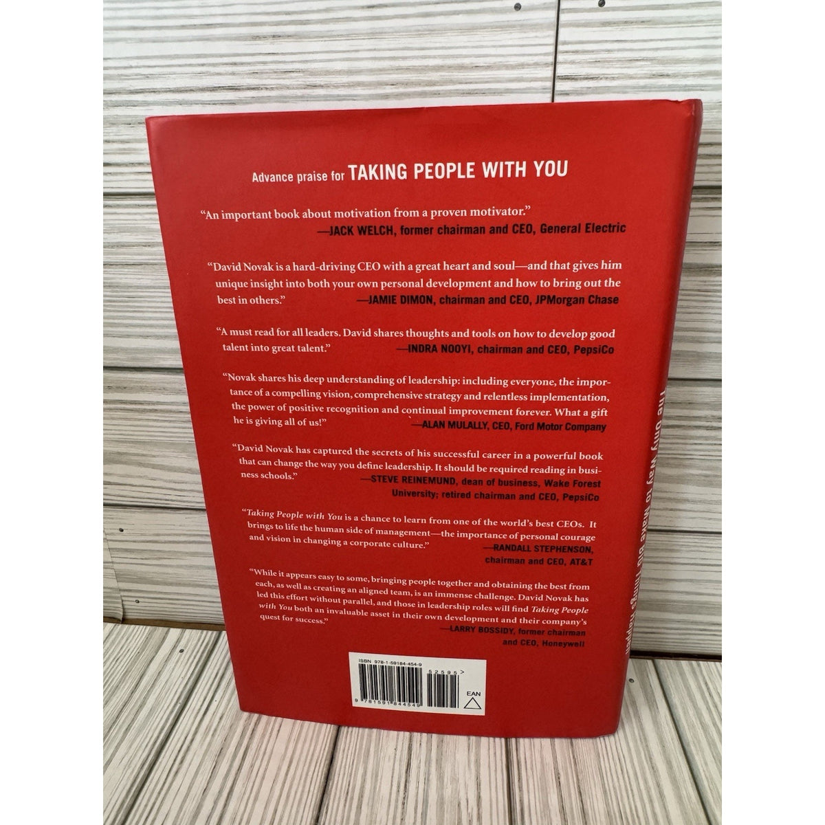 Signed Taking People With You David Novak HC First Edition
