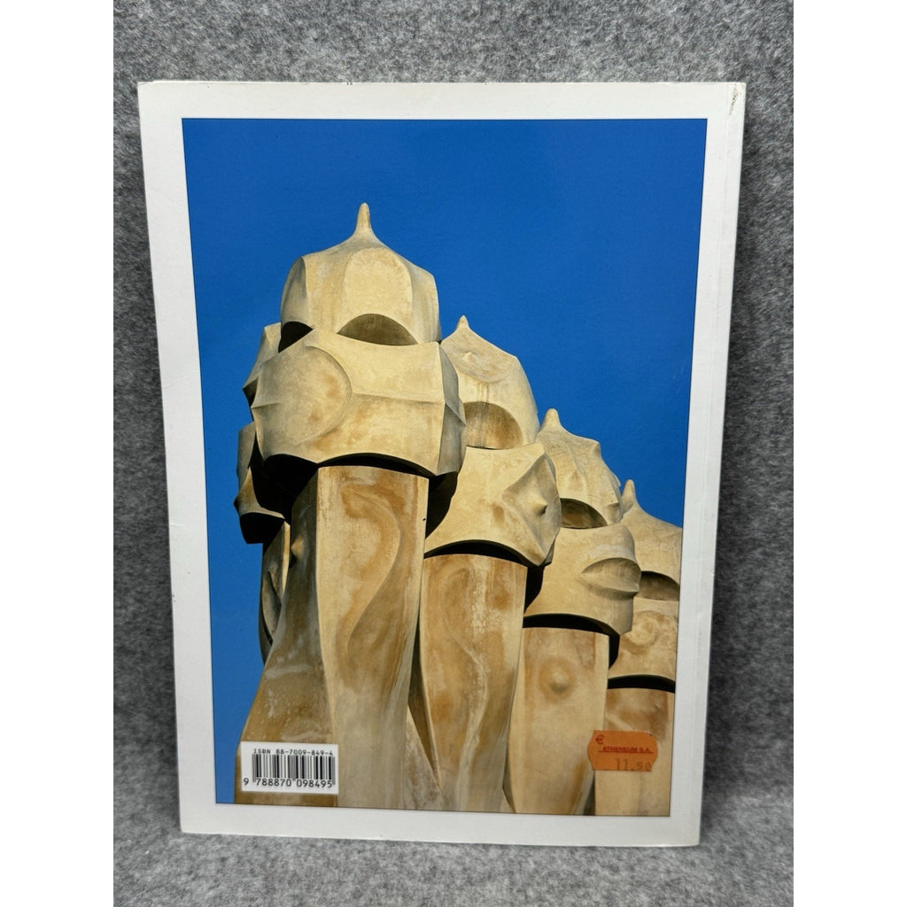 Arte e Historia Barcelona La Ciudad de Gaudi 1989 Spanish Softcover Bonechi