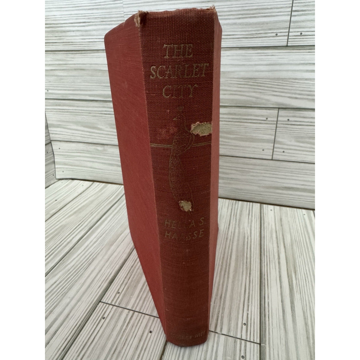 The Scarlet City Hella S Haasse 1954 HC McGraw-Hill London Borgia Novel