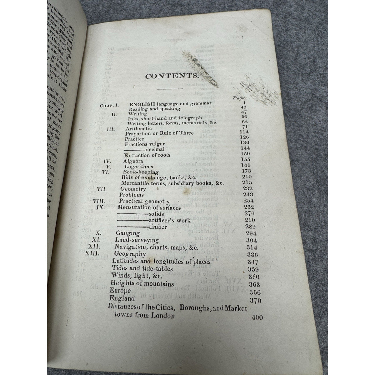 c1815 Young Man’s Companion John Dougall Leather 5 Folding Maps Engravings