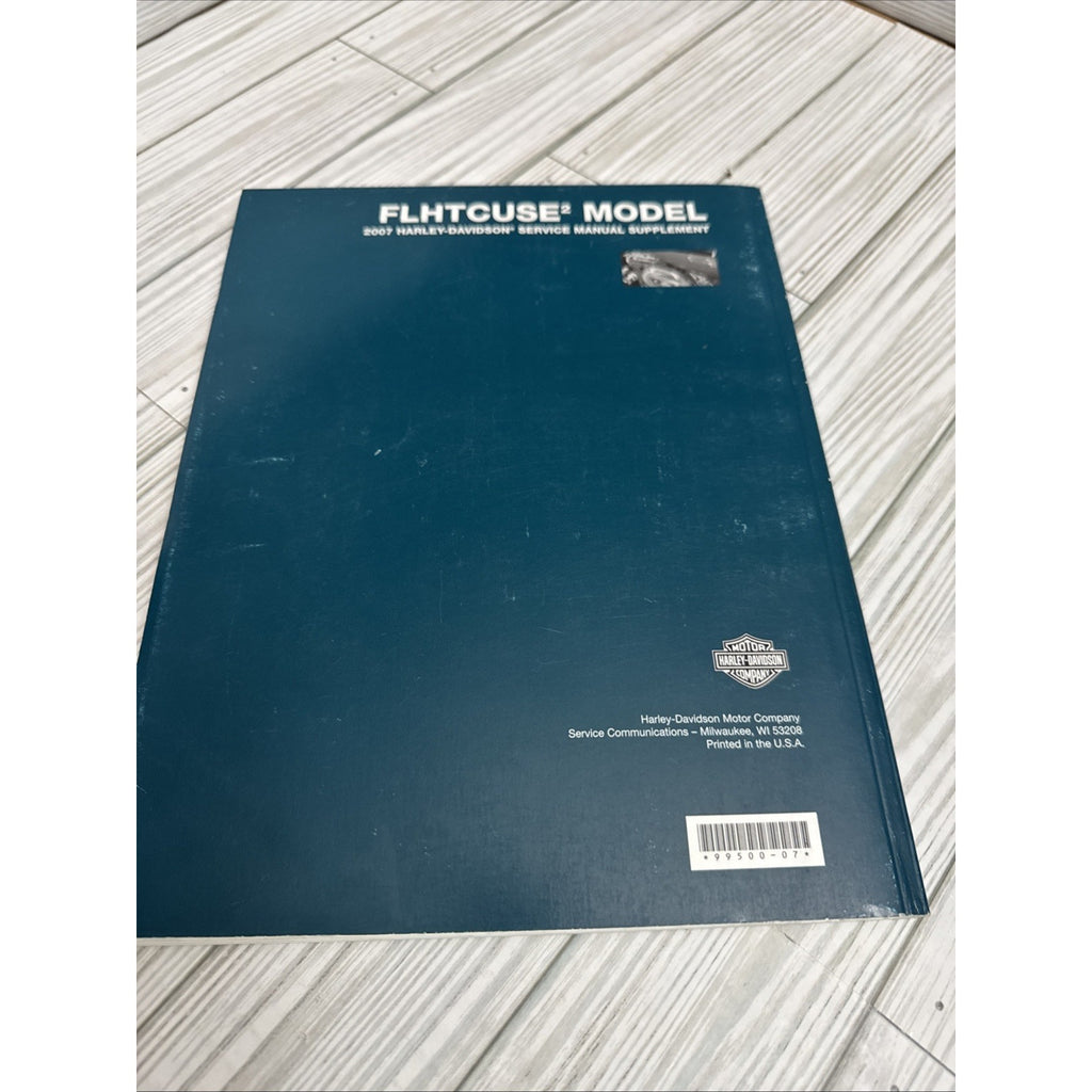 HARLEY-DAVIDSON FLHTCUSE2 Model Service Manual Supplement 99500-07