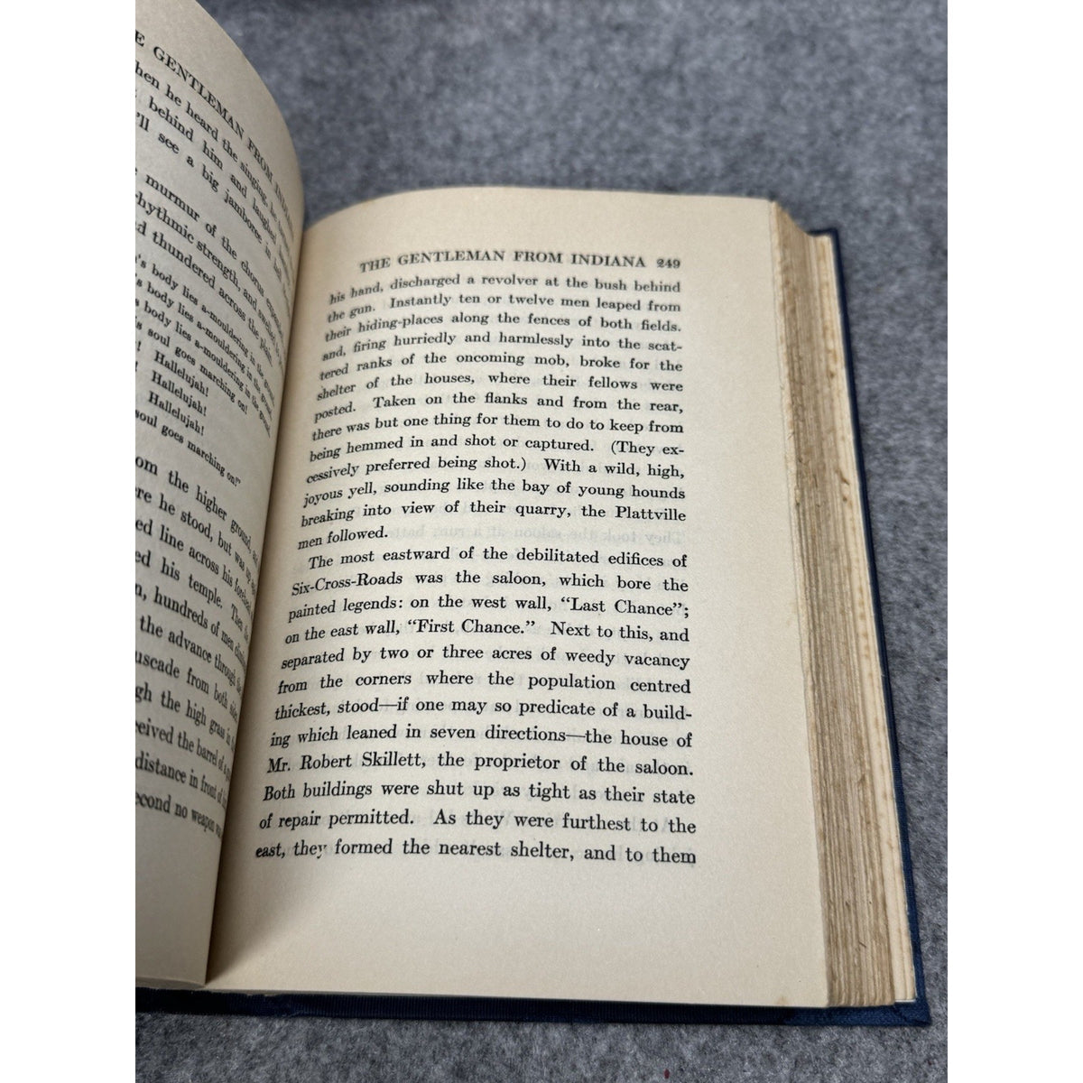 1919 The Gentleman from Indiana Booth Tarkington Illustrated Hardcover