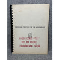 1960 American Strategy for the Nuclear Age 1st Edition Uncorrected Proof