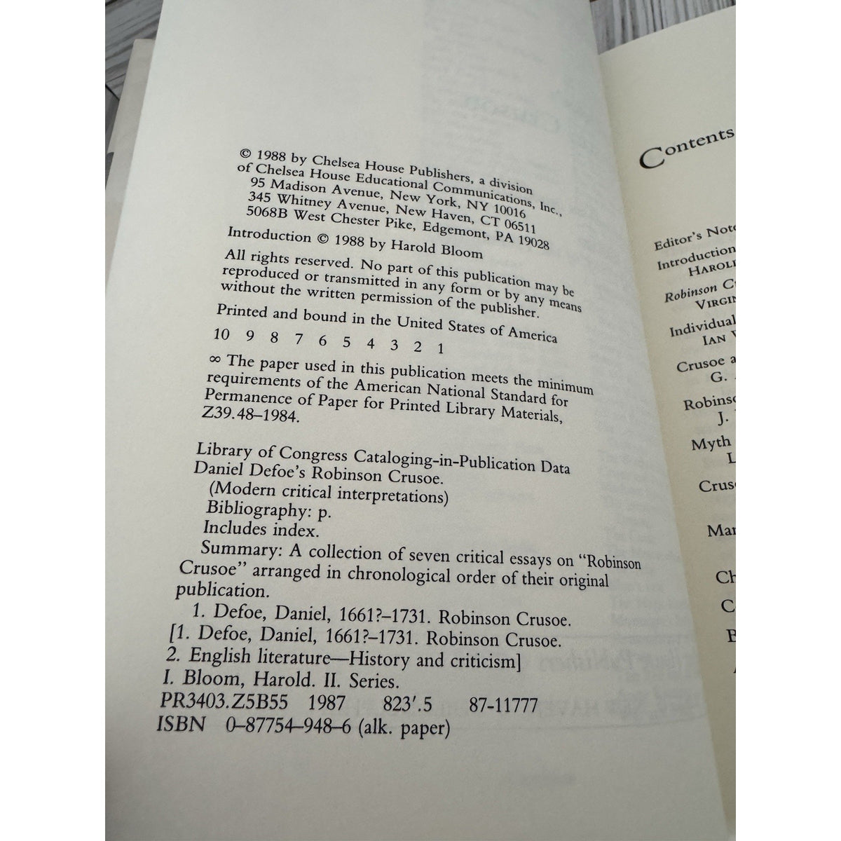 Daniel Defoe's Robinson Crusoe (Bloom's Modern Critical) by Harold Bloom