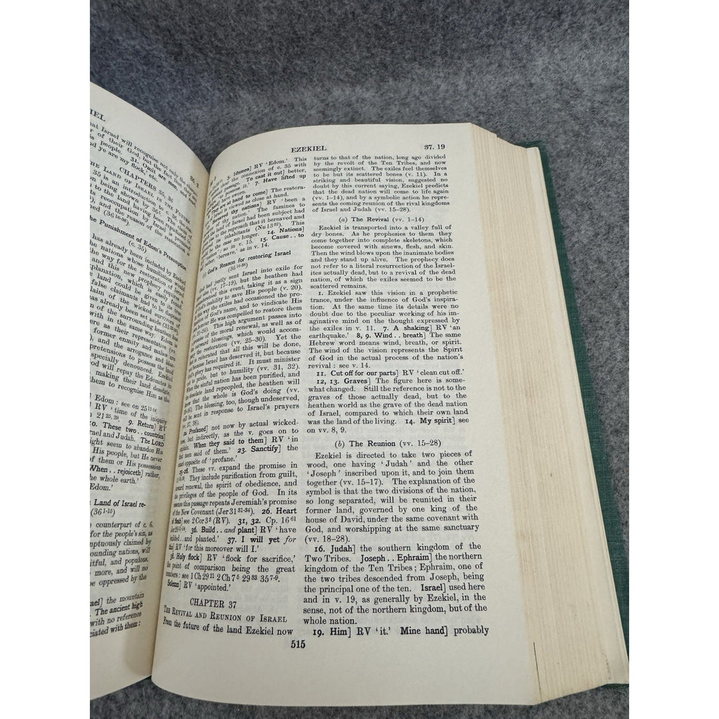 1973 One Volume Bible Commentary J R Dummelow Macmillan Hardcover