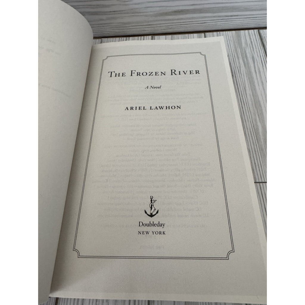 Frozen River Ariel Lawhon HC DJ 2023 First Edition GMA Book Club