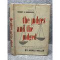The Judges and the Judged Merle Miller 1952 First Edition Red Scare ACLU