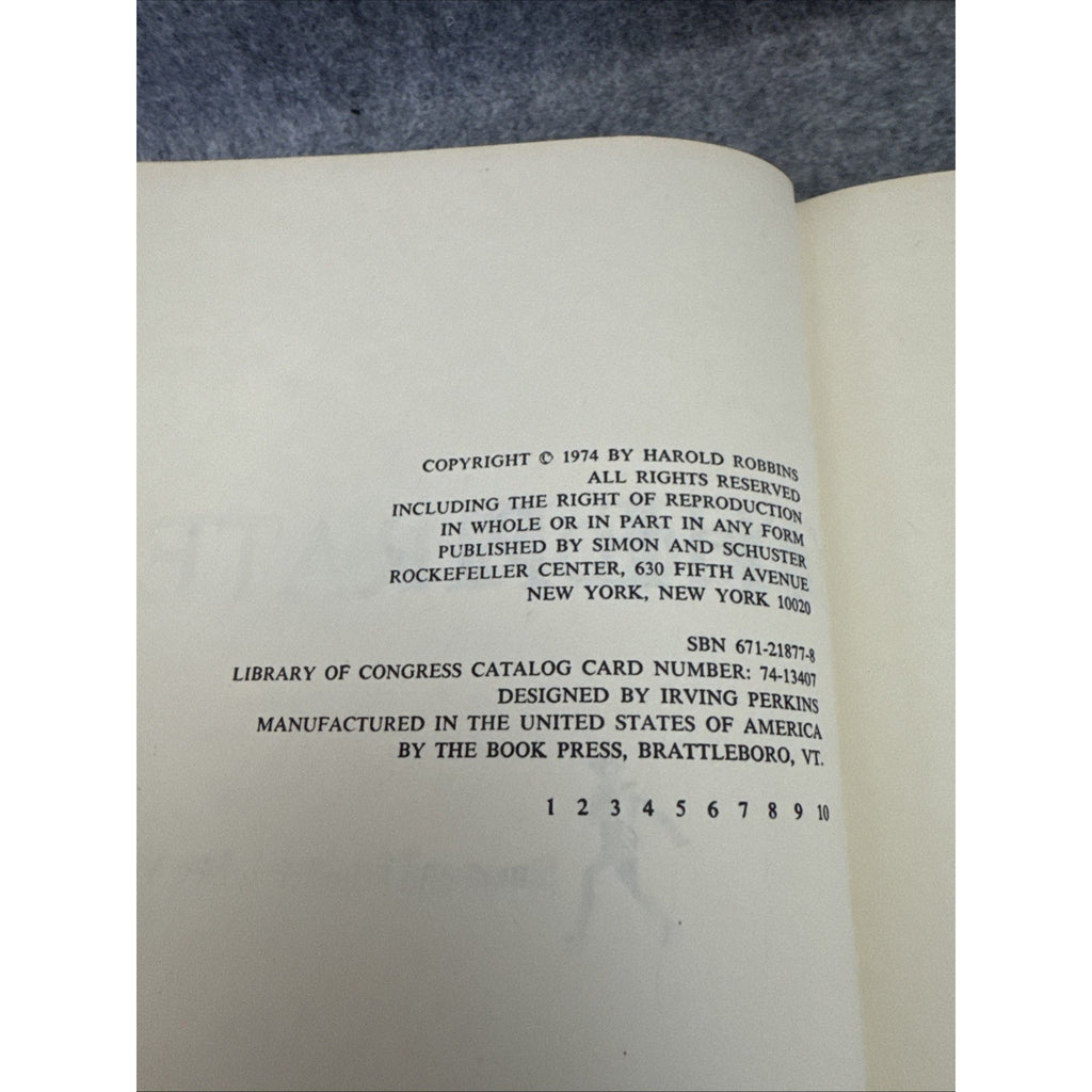 THE PIRATE by Harold Robbins 1974 HC/DJ 1st Edition 1st Printing + Cover