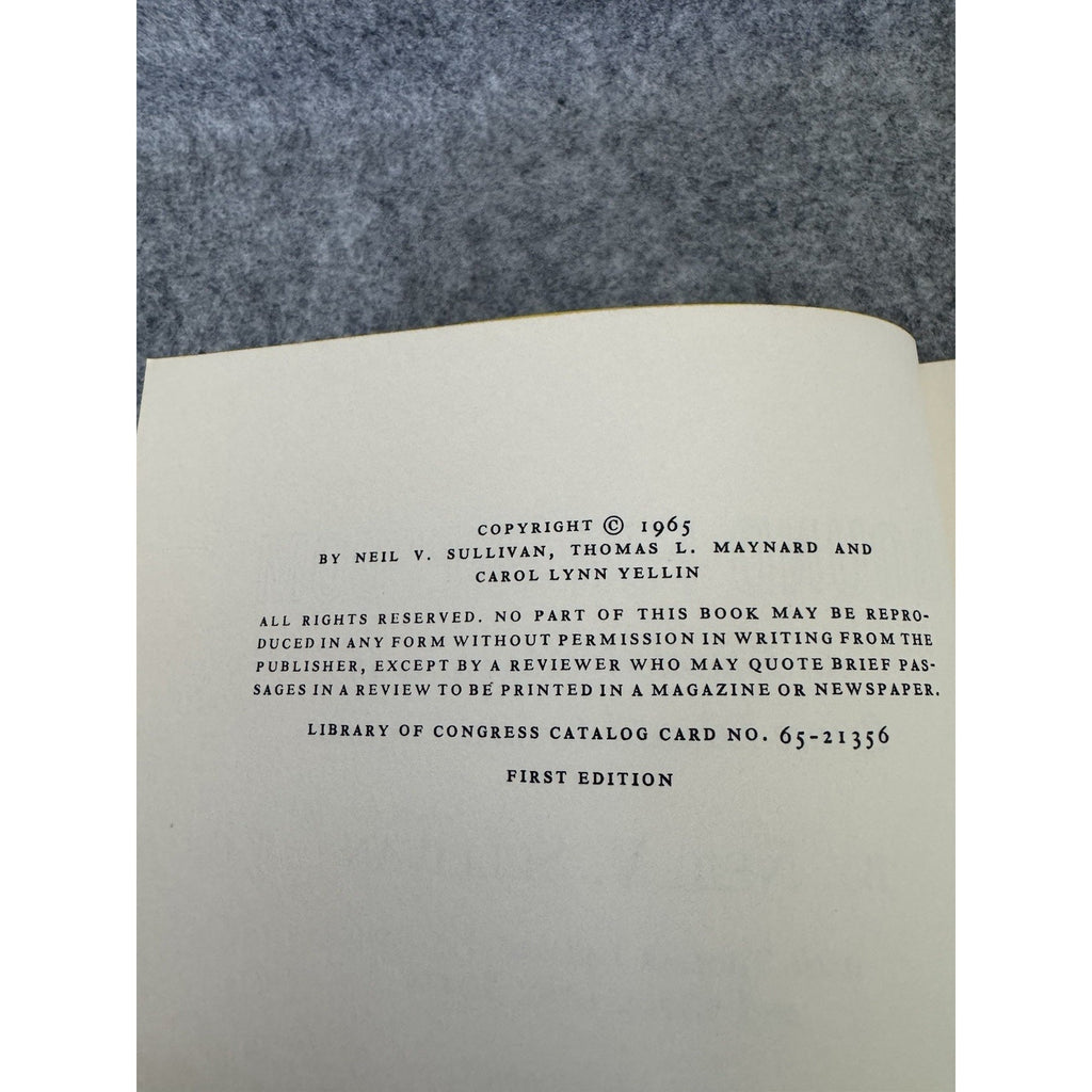 Bound for Freedom 1965 1st Edition Neil V. Sullivan HC Prince Edward Virginia