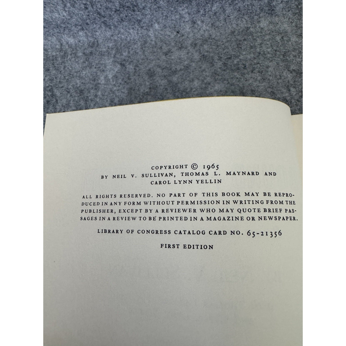 Bound for Freedom 1965 1st Edition Neil V. Sullivan HC Prince Edward Virginia