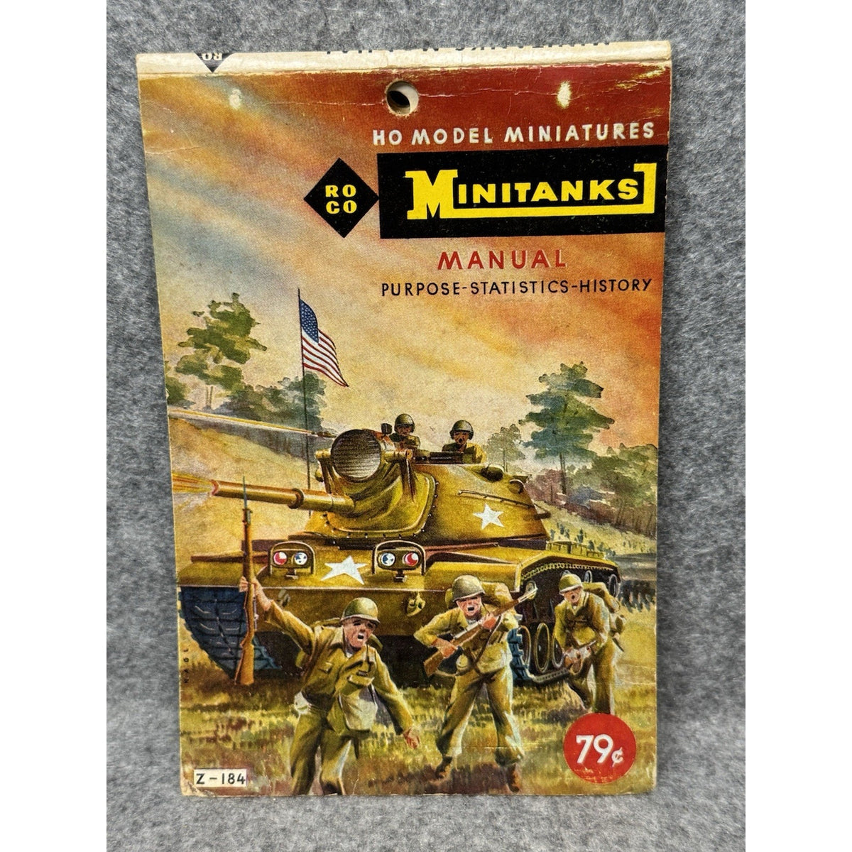 1964 Roco Minitanks HO Scale Model Collector Reference Booklet Z-184 Illustrated