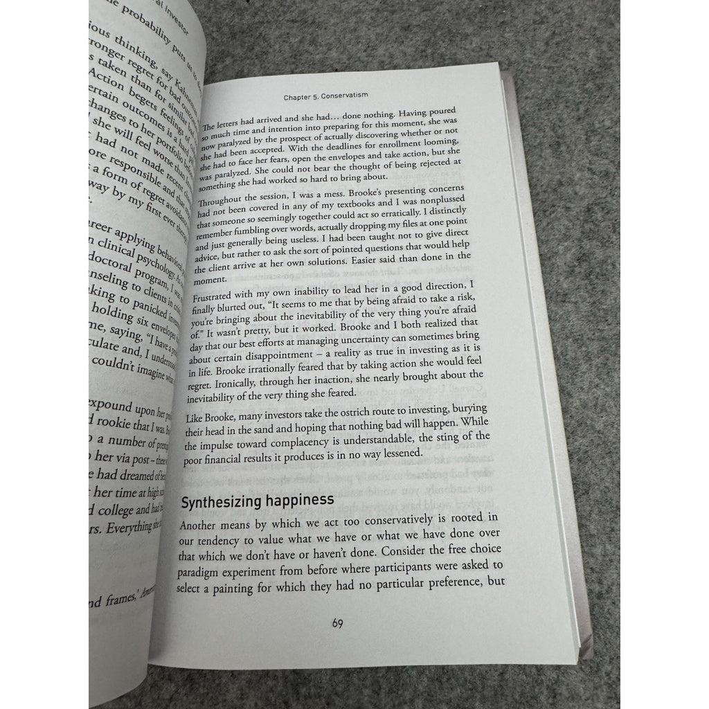 2018 The Behavioral Investor HC Signed Daniel Crosby Harriman House