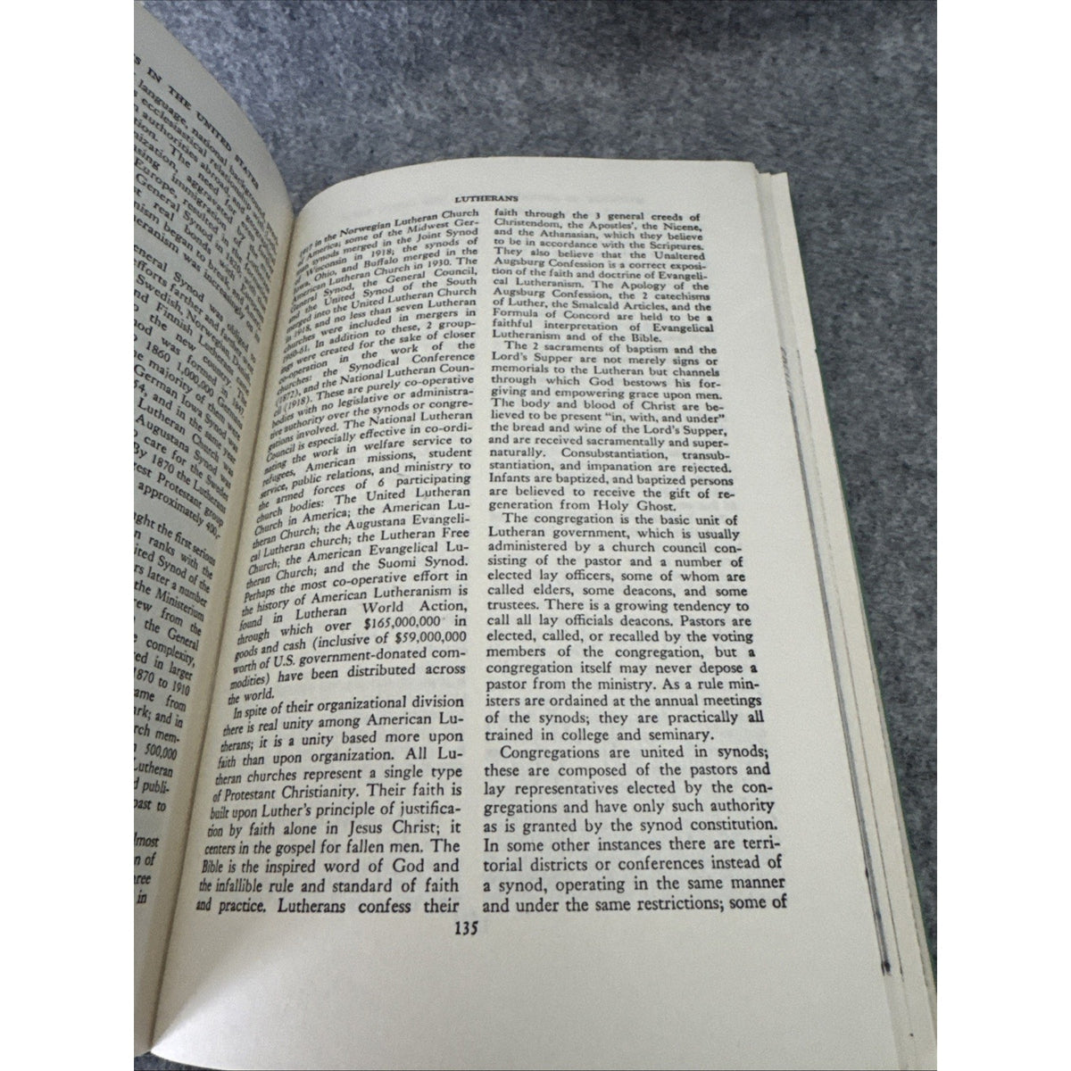 Handbook of Denominations in the United States Frank Mead 1961 HC
