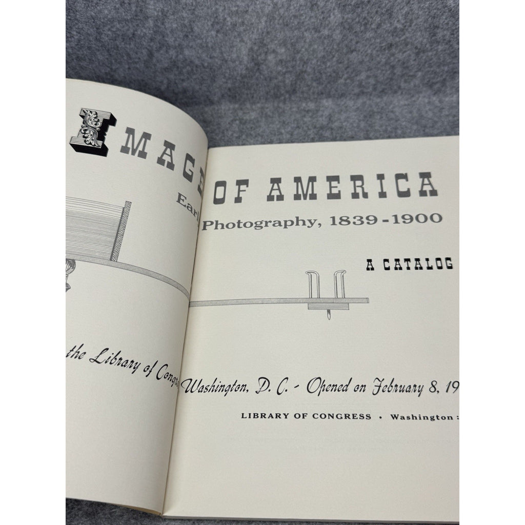 Image of America Early Photography 1839-1900 1957 Library of Congress Catalog