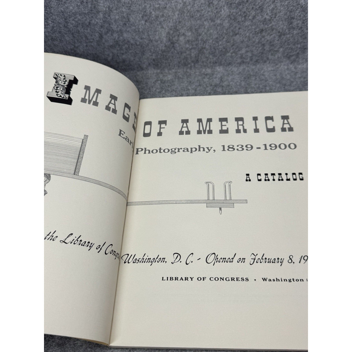 Image of America Early Photography 1839-1900 1957 Library of Congress Catalog
