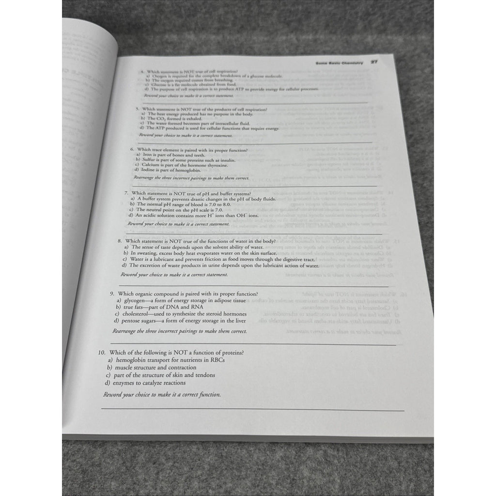 Student Workbook for Essentials of Anatomy and Physiology by Tina Sanders and...