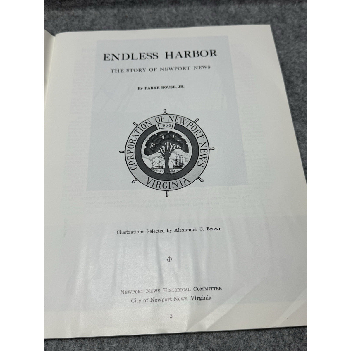 Endless Harbor Newport News Virginia History Parke Rouse Shipbuilding