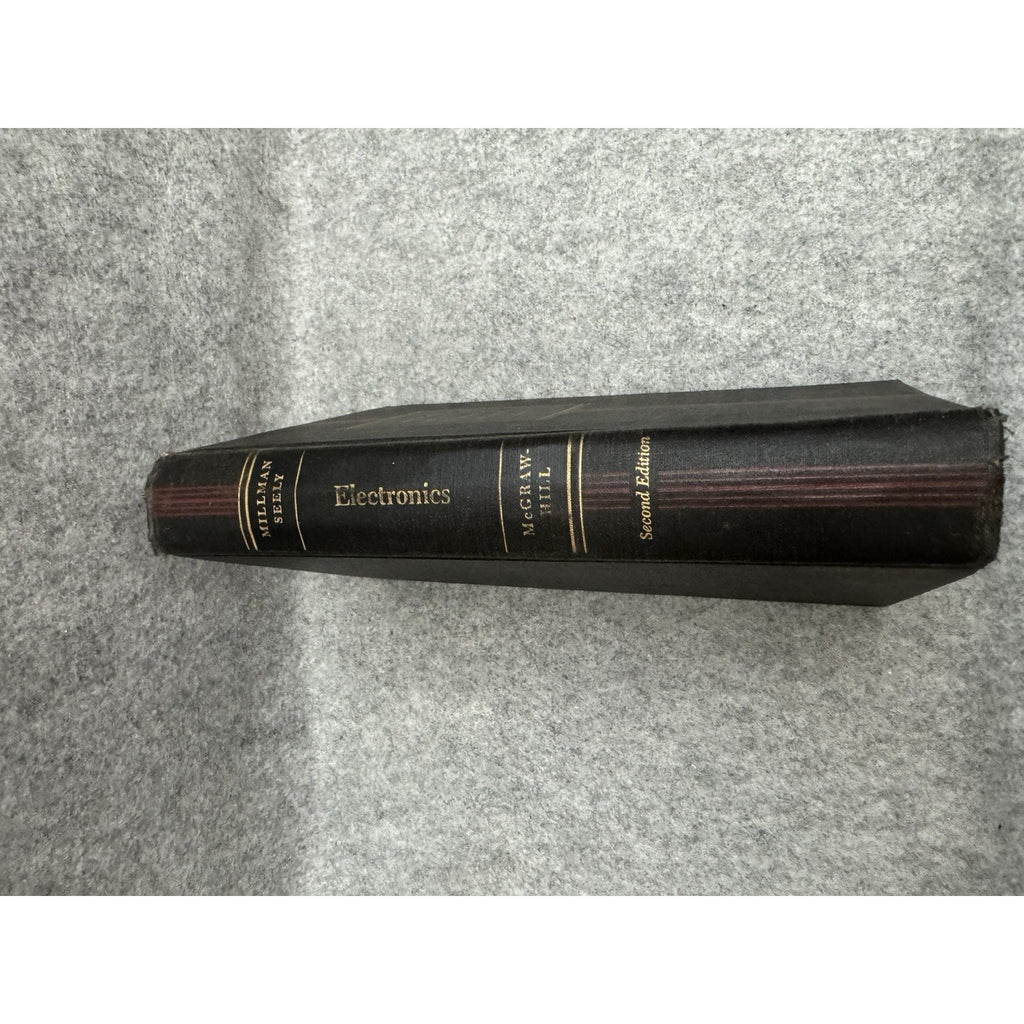 Electronics 2nd Ed Jacob Millman Samuel Seely HC 1951 McGraw-Hill