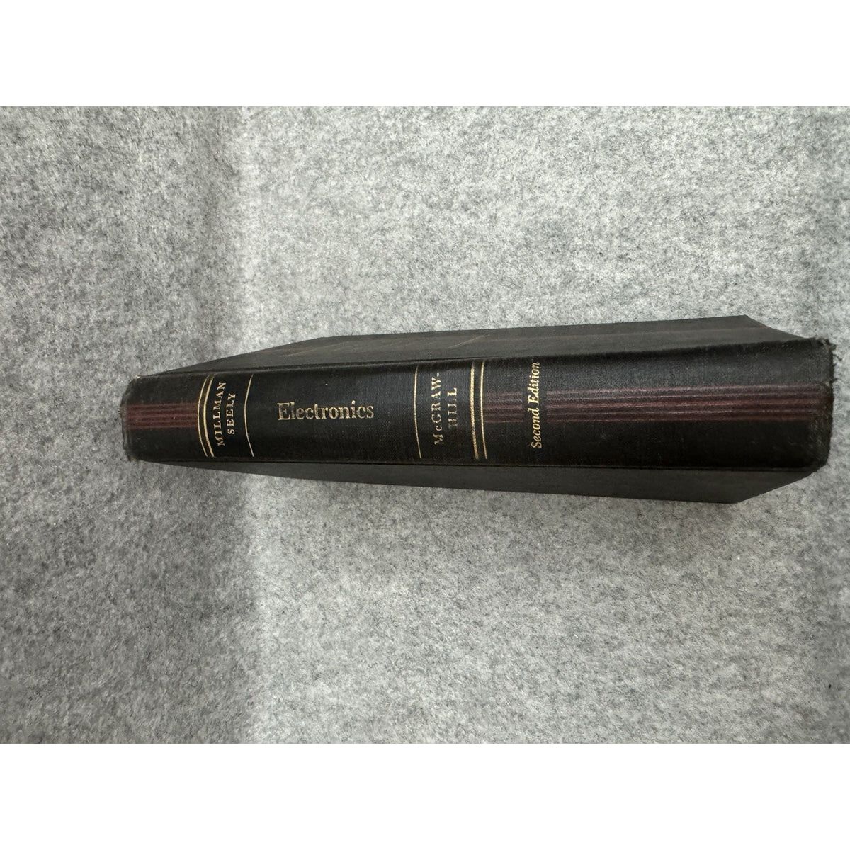 Electronics 2nd Ed Jacob Millman Samuel Seely HC 1951 McGraw-Hill