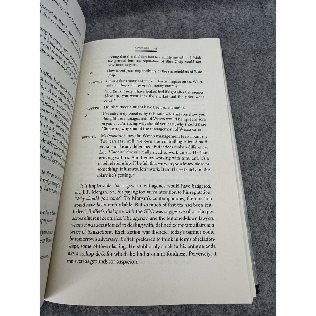Buffett The Making of an American Capitalist 1995 1st HC DJ