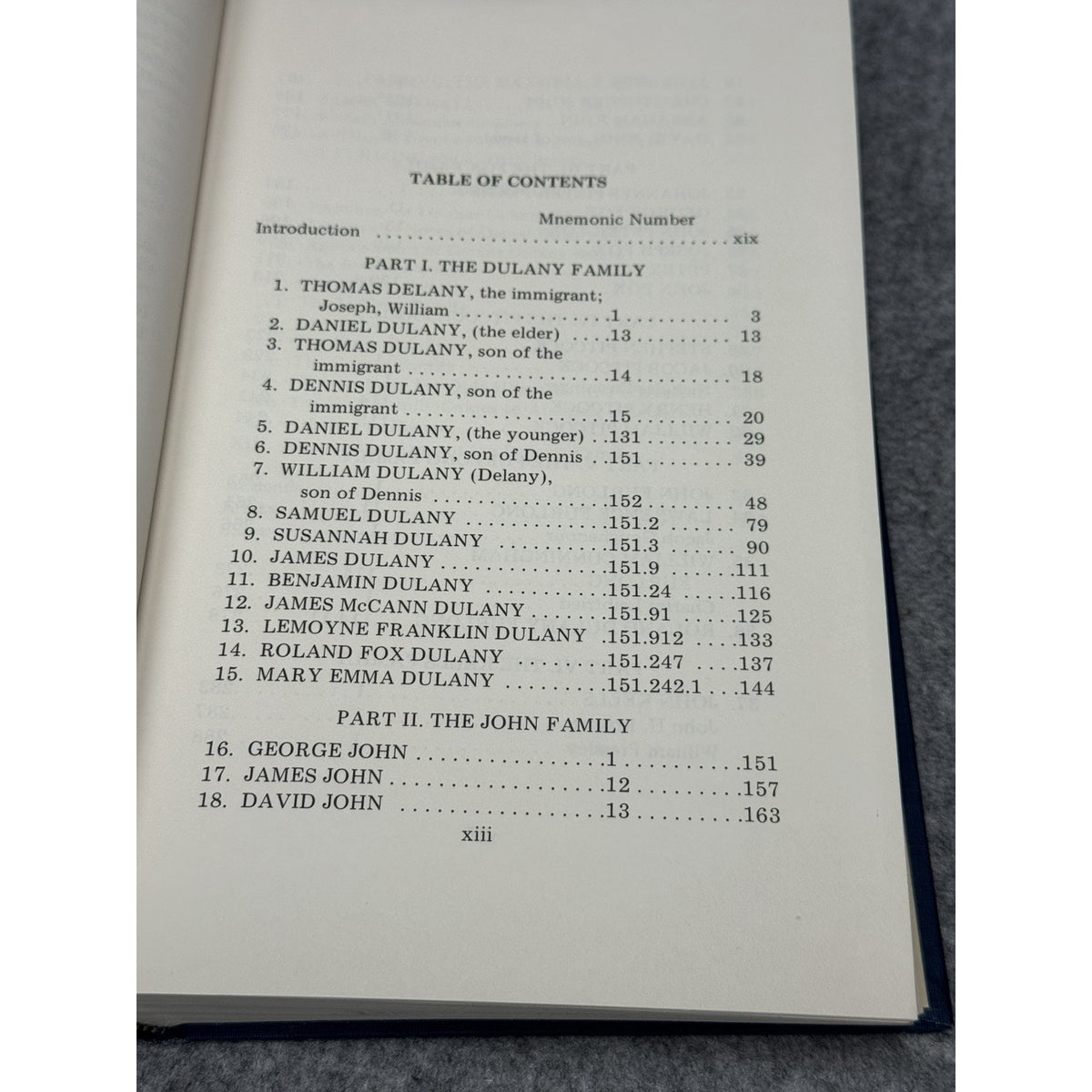 Dulany-Furlong and Kindred Families 1975 Genealogy Family History Hardcover