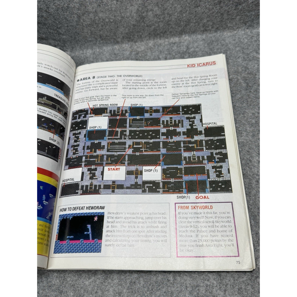 1987 The Official Nintendo Player’s Guide NES Strategy Book Vintage NO STICKERS