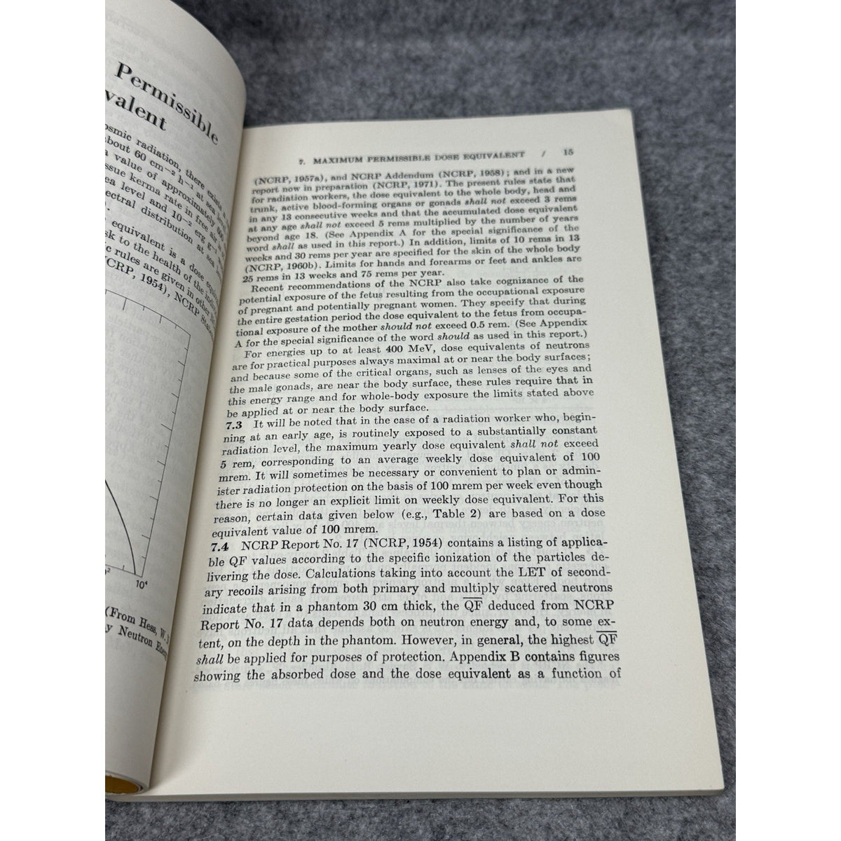 1971 Protection Against Neutron Radiation NCRP Report No. 38 Nuclear Physics