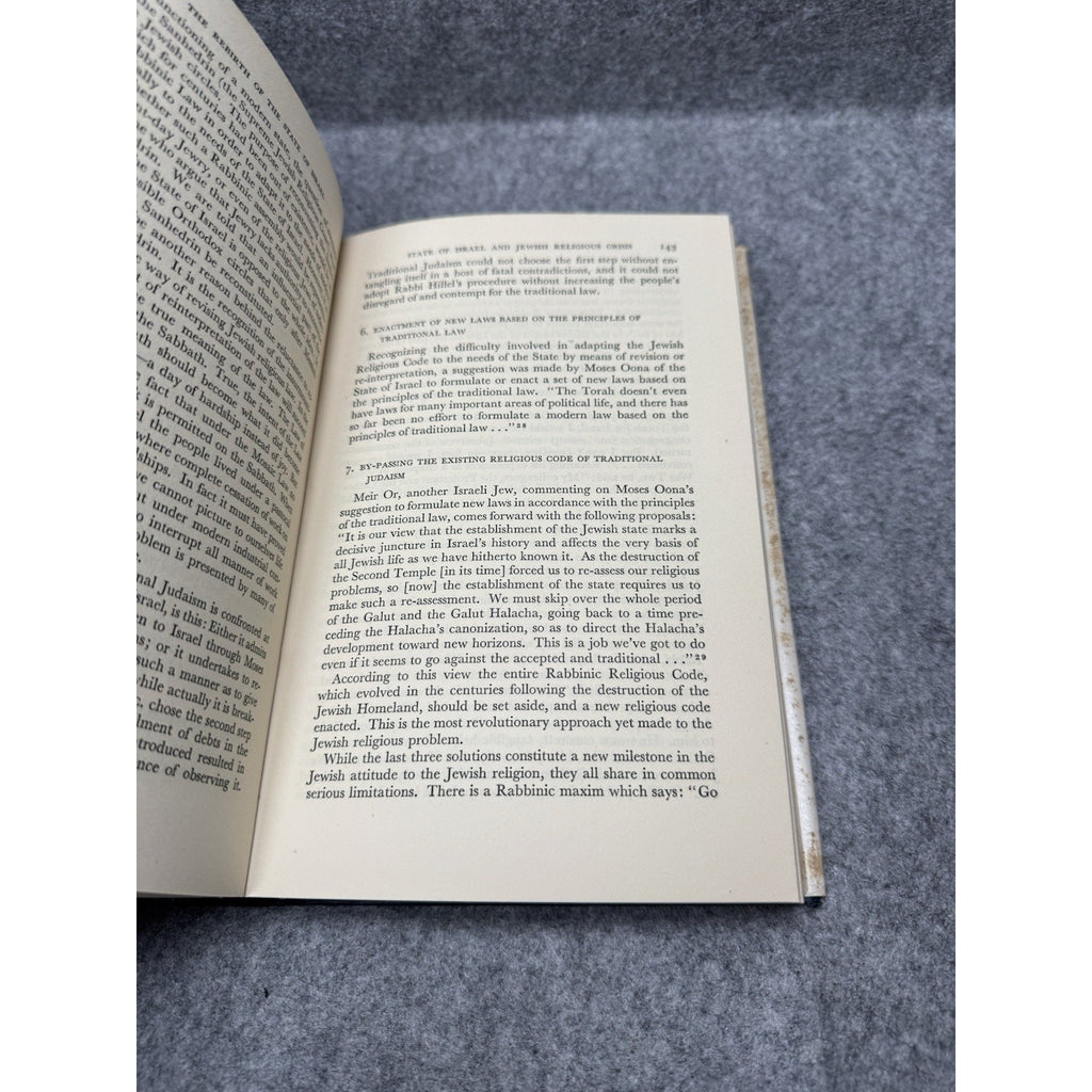 1960 Rebirth of the State of Israel Arthur W Kac HC DJ Moody Press