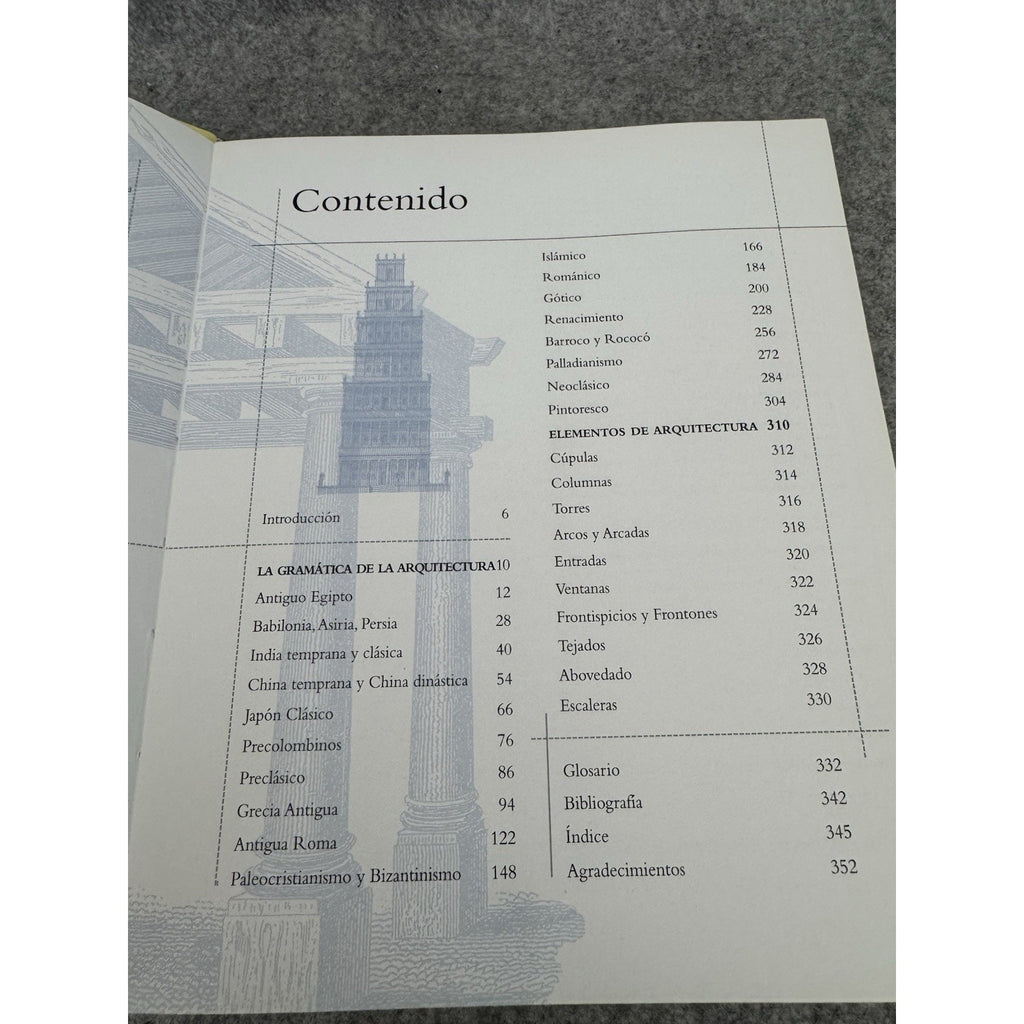 La Gramática de la Arquitectura Emily Cole 2003 Spanish Architecture PB