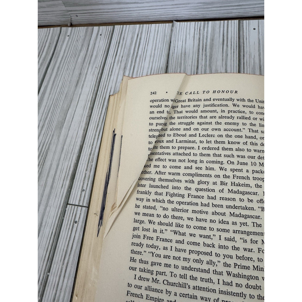 War Memoirs Charles de Gaulle Call to Honour 1955 HC 2nd Printing