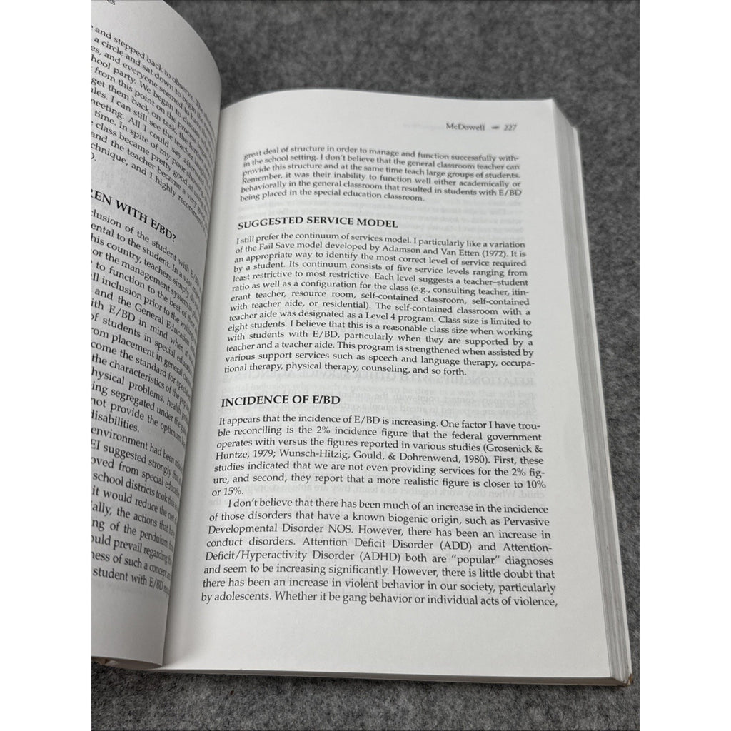 Personal Perspectives on Emotional Disturbance - Behavioral Disorders by...