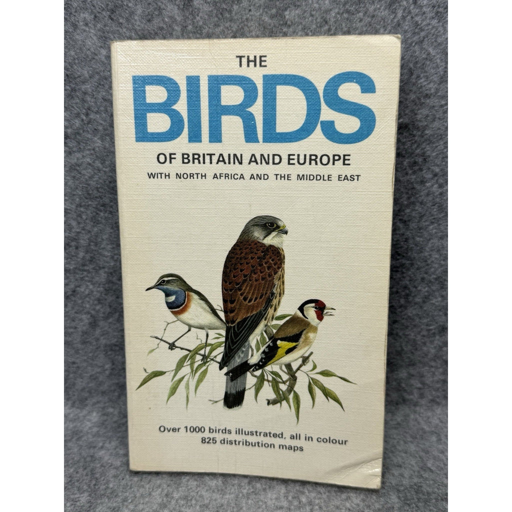 Birds of Britain and Europe 1974 Heinzel Fitter Parslow Illustrated Field Guide