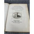 1806 Opuscoli Astronomici Calandrelli Vega Parallax Vellum Engraved Plates
