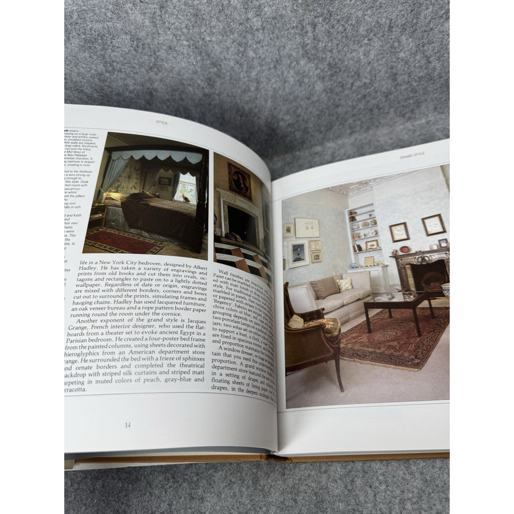 1988 Encyclopedia Interior Design Decoration Niesewand Lawrence Hardcover
