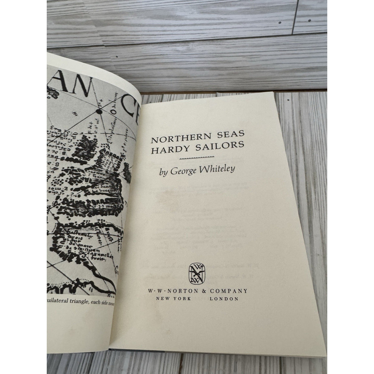 Northern Seas Hardy Sailors Whiteley 1982 1st Ed HC DJ Norton