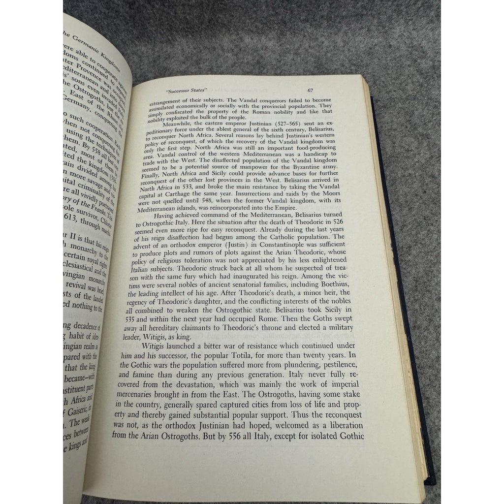 1966 Europe In The Middle Ages 2nd Edition Robert S Hoyt HC History