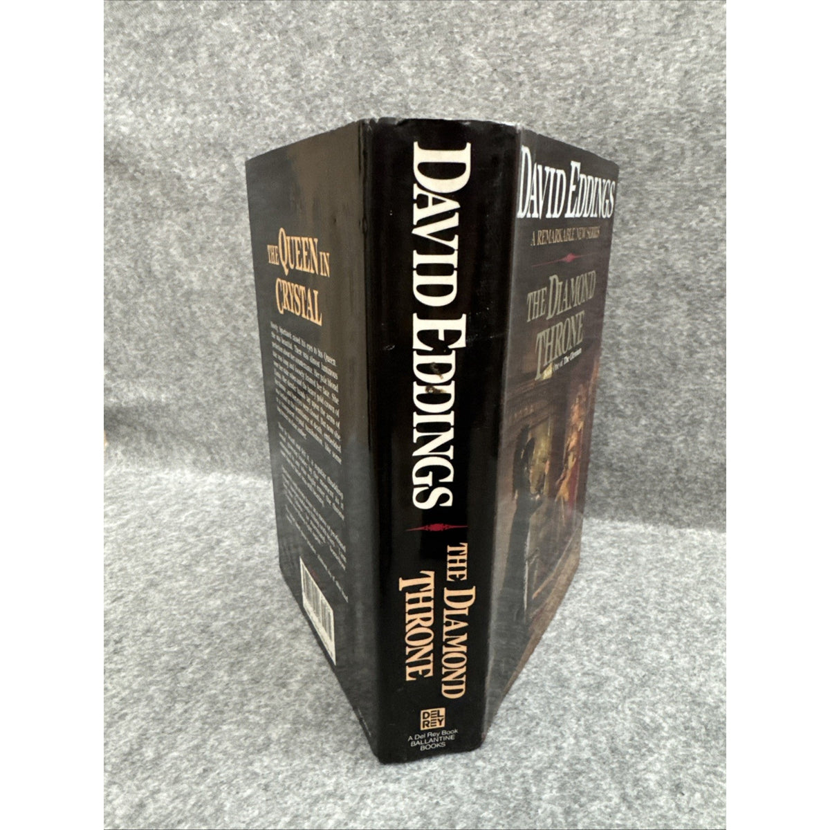 The Diamond Throne by David Eddings, 1989 Hardcover, 1st Edition, 1st Print